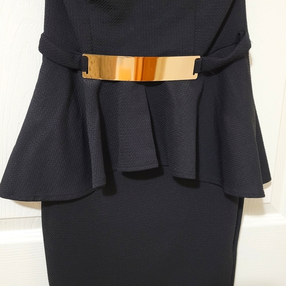 DGNY Black Strapless Dress - Picture 4 of 6